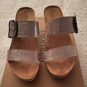 Bjorndal Daisy Silver Sandals